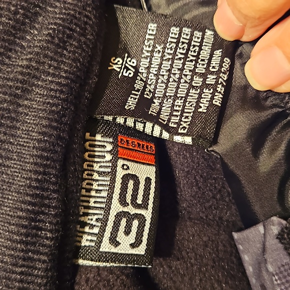 Weatherproof 32 child's size 5/6 snowpants charcoal - Picture 4 of 4